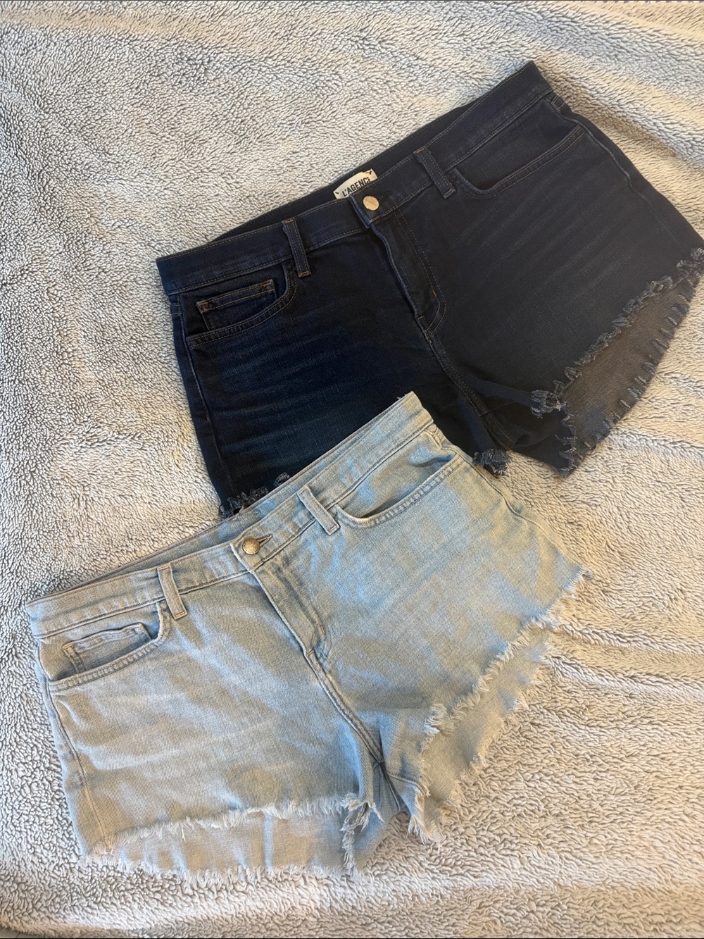 L’Agence Denim Shorts - size 30